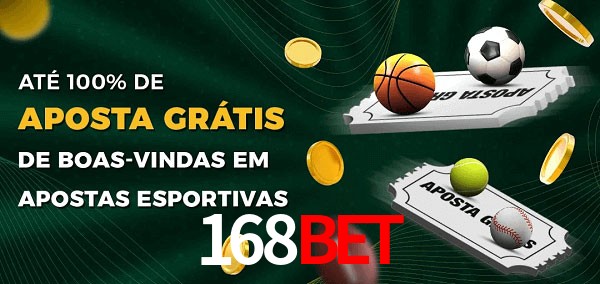168bet Ate 100% de Aposta Gratis